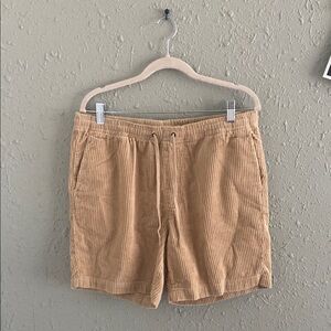 PacSun Tan Flat Front Shorts Casual Comfort